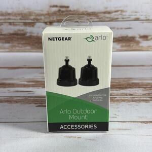 2× Netgear Arlo Outdoor Mount Black VMA4000B – For Arlo Pro/Pro 2 – New